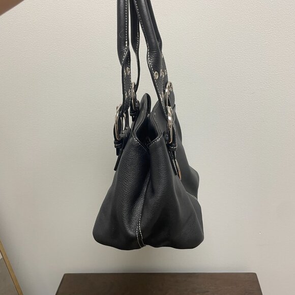 Black Leather Bag - Picture 2 of 7